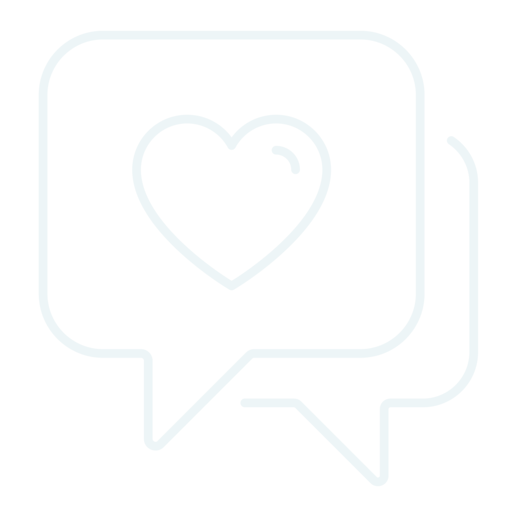 heart speech icon